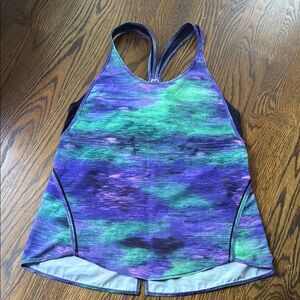 Lululemon Colorful Racerback Tank Top